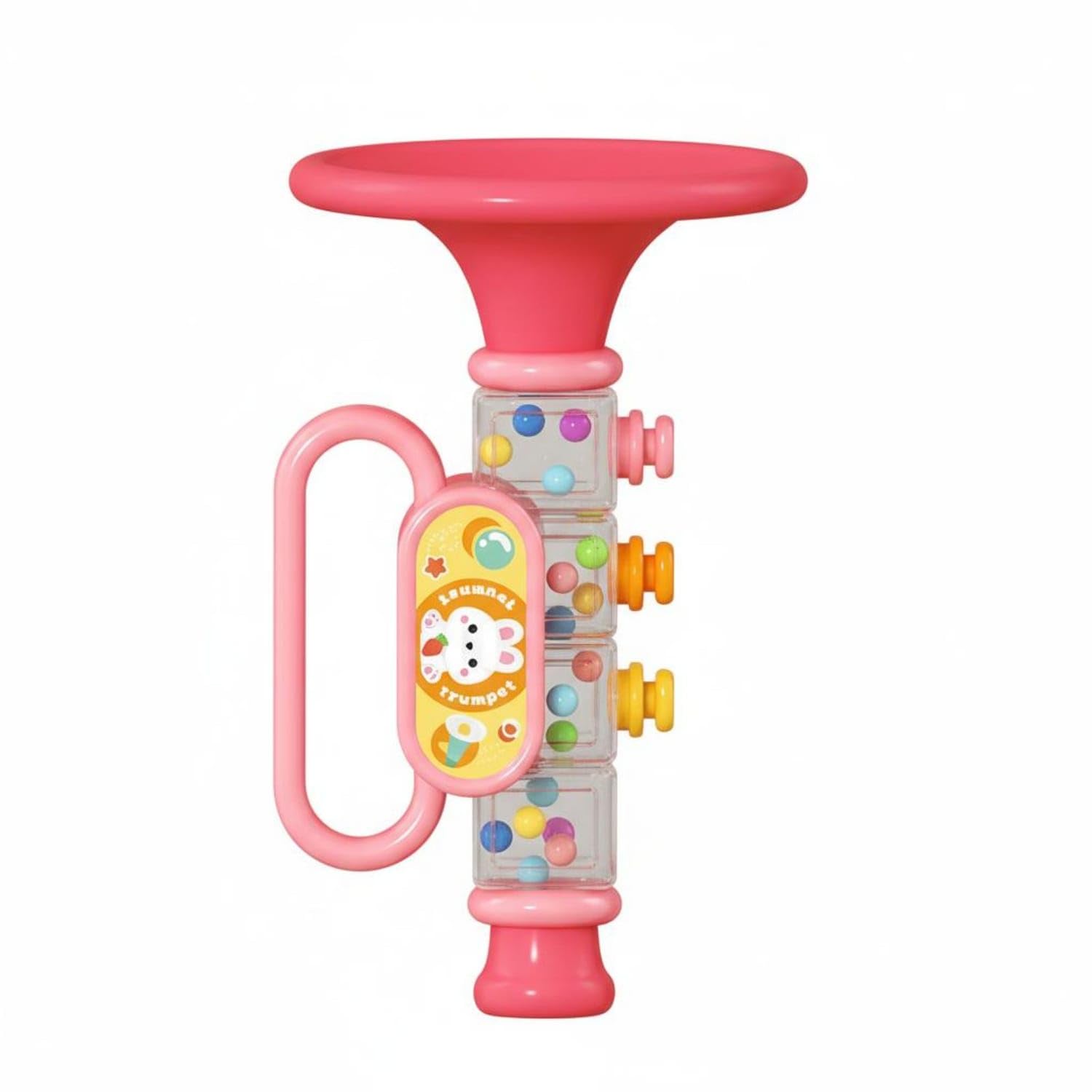 Oral Muscle Exercise Toy Trumpet Lung Capacity Training Kids Blow Wind Instrument Sensory Development Kids Musical Trumpet Devel