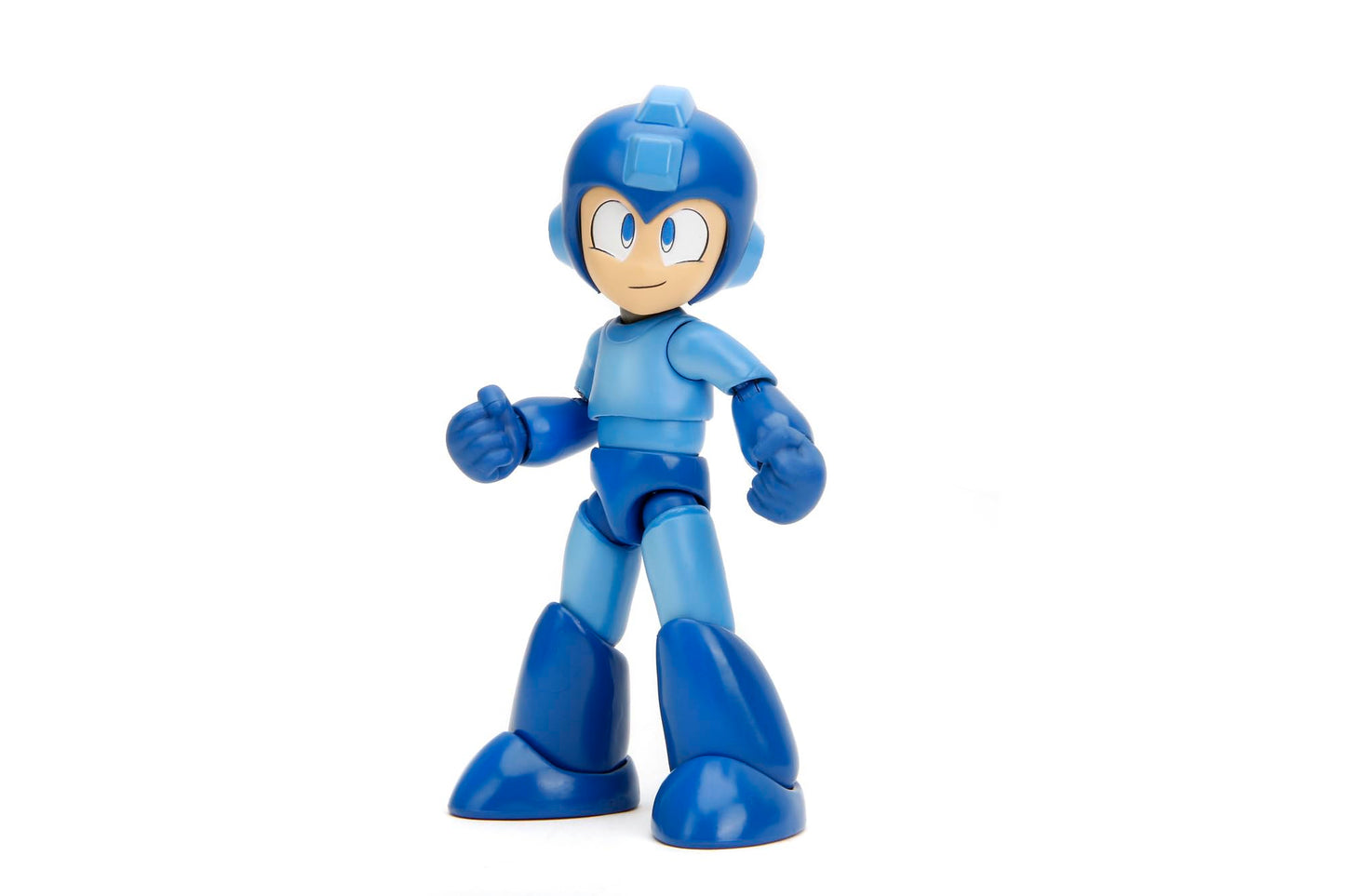 Jada Toys Mega Man Action Figure - 11.5 cm Movable Collectible, Blue, Model 253251022, with Accessories for Fans and Collectors