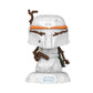 Funko POP! Star Wars: Holiday - Boba Fett Snowman Bundled with a Byron 's Attic Pop Protector