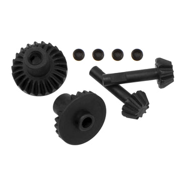 Vgoohobby Steel Front & Rear Axle Gear Drive Shaft Gears Compatible with WPL 1/16 B16 B24 B36 C14 C24 MN Model D90 D91 D99 MN99S