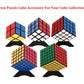 Goodcube Cube Stand Plastic Speed Cube Holder - Black Cube Base - 5Pcs