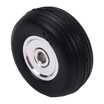Fielect 1'' Tire And Wheel Sets For Rc Car Airplane Pu Sponge Tire With Aluminum Alloy Hub