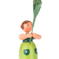 Alexander Taron 013-2010 Dregeno Easter Ornament-Green Flower Girl-4.5 H W x 1.25 D, Brown