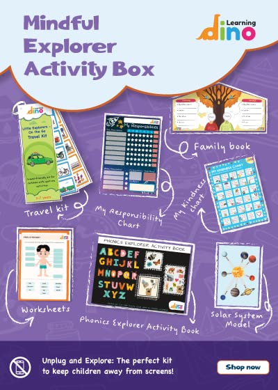 Learning Dino 7In1 Activity Kit For Kids 38 Years