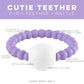 Ryan And Rose Cutie Teether Rattle (Orchid)
