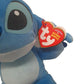 Ty Beanie Baby Stitch - (Soft Body) -6'', Blue