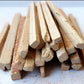 4OUR FAITH Red Slate Pencils - Natural Limestone Chalk, 50 Count, Off Red