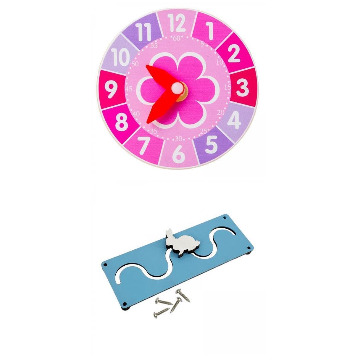 Calandis 2Pcs Sensory Board Toy Parts Early Education Toy For Cognition Activities | Developmental Baby Toys | Toys For Baby