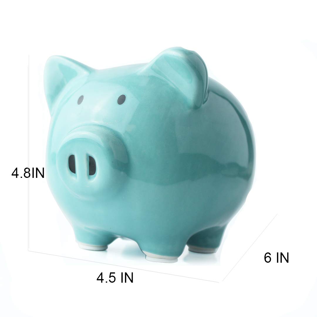 Blue Piggy Banks  Piggy Bank for Girls Boys Kids A New for White Piggy Bank for Boys Girls Kids mature-themed Coin Bank