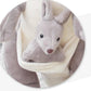 10 Inch Mum And Baby Kangaroo Plush Toys Parent-Child Kangaroo Stuffed Toys