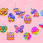 Sv Traders Pop It Rainbow Pop Fidget Toys Poppet Push Pop Bubble Fidget Popping Sensory Toy For Kids And Adults, Stress Relief F