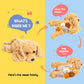 Vposyako 5-Piece Dog Stuffed Animals Set, Soft Brown Plush Toys for Girls, Includes Mommy Dog & 4 Babies, Great Gift for Ages 3-9