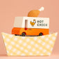 Candylab Toys CANDYCAR Wooden Food Truck Collection - Fried Chicken Van  enhanced Handcrafted Beech Wood Toy Car
