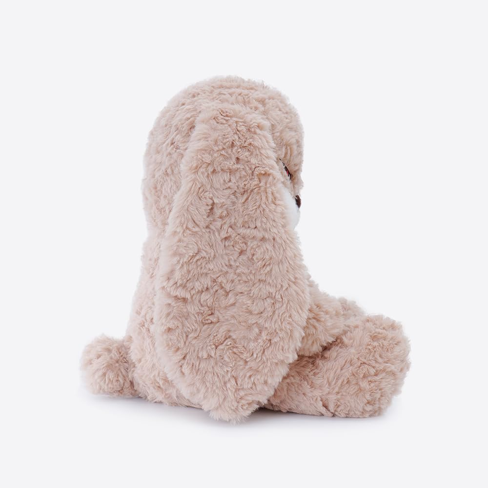 ZEIO 16.5  Soft Plush Bunny - Cute Plush Animals for Kids - Perfect Birthday for Boys and Girls -Huggable Brown Rabbit Plushie