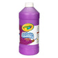 Crayola Washable Tempera Paint For Kids, Violet Paint, Classroom Supplies, Non Toxic, 32 Oz Squeeze Bottle