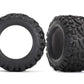 Traxxas 8670 3.8'' Talon Ext Tires with Foam Inserts. Sold As a Pair, Black