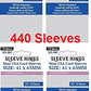 Sleeve Kings Mini Usa Card Sleeves 41 X 63 Mm (4X110 Pack, 440 Sleeves)