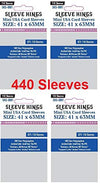 Sleeve Kings Mini Usa Card Sleeves 41 X 63 Mm (4X110 Pack, 440 Sleeves)
