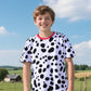 Cosland Boys' Dalmatian Shirt Kids Animal Costume, Small