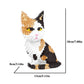 ISeeSee Mini Cat Building Blocks Pet Building Toy Bricks Micro Mini Blocks 3D Puzzle Building Blocks Set Toys Gifts for Kids or mature-themed (Cat Colorfull 1300PCS)
