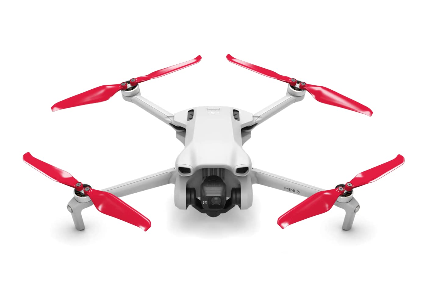 Master Airscrew Stealth Propellers for DJI Mini 3 - Red, 4 propellers in Set