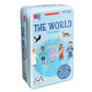 University Games The World Travel Card Game, Blue, One Size, Ages 6+, Model 06132, Perfect for Summer Learning for Kids