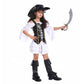Pgond Cute Pirate Girls Halloween Dress Up Costume L