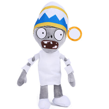 Jhesao 12'' Plants And Buckethead Zombies Plush Toys Normal Zombies Pvz Plushies 1 2 Stuffed Soft Doll Buckethead Zombies New