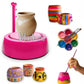Blinkids Toys Pottery Wheel Kit  Battery Operated Pottery Wheel For Beginners With Clay, Sculpting Clay & Tools, Arts & Crafts 