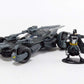 Jada Toys Dc Comics Justice League Batman & Batmobile 1:32 Die - Cast Vehicle With Figure,Black