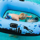 Sieco Design Aquavue Voyager, Clear Bottom Inflatable Raft, For Kids And Adults