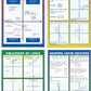 Graphing Slope & Linear Equations Learning Materials Teaching Poster Set Posters Mc-P204 Mcdonald Publishing