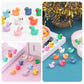 Dztian 15 Colors Big 148Pcs Mini Resin Duck Garden Duck Class Activity Micro Landscape Decoration Ducklings Toy House Prank Chri