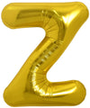 Toniful 40 Inch Large Gold Letter Z Balloons Helium Balloons,Foil Mylar Big Balloons For Birthday Party Anniversary Supplies Dec