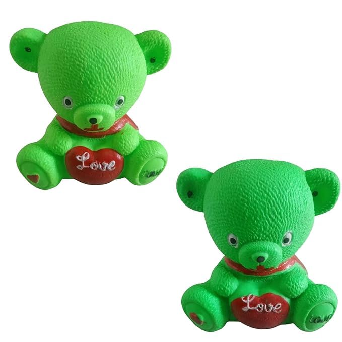 ZOKCY (Pack of 2 Pcs Chu Chu Love Taddy Toy for New Born Baby Kids/Chu Chu Sound Toy for New Born Baby/Toy for New Born Baby Kid