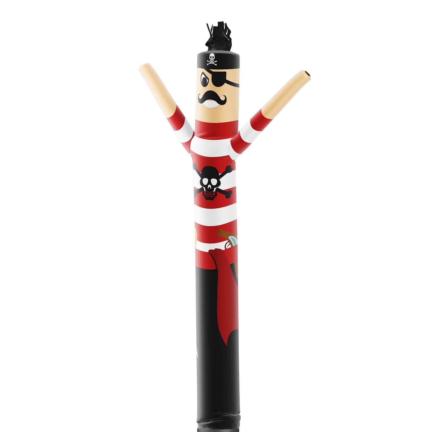 LookOurWay Air Dancers Inflatable Tube Man Attachment - 10 Feet Tall Wacky Waving Inflatable Dancing Tube Guy for Business Promotion (Blower Not Included) - Character Themed - Pirate