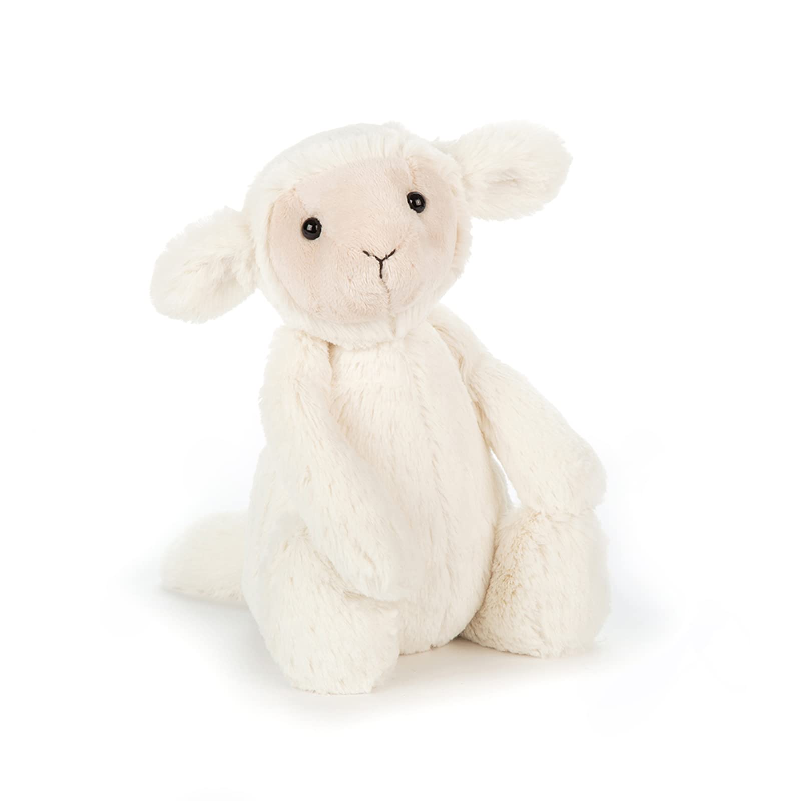 Jellycat Bashful Lamb Stuffed Animal, Medium 12 inches - Lamb and Sheep Plush Toy - Classic Children's Gift