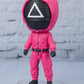TAMASHII NATIONS - Squid Game - Masked Soldier, Bandai Spirits Figuarts Mini Action Figure