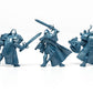 Fantasy Battles Creature Mini Action Figure Playset- Wariors 2 '' Fantasy Figures - Xl 1/32Nd Scale Dnd 5 Pcs Characters Accesso
