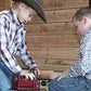 Little Buster Toys Cattle Squeeze Chute - 1/16 Scale Metal Model, Red