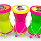 Kids Plastic Toy Damru (Pack Of 3 Pcs)