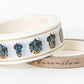 Paper House Productions Harry Potter Houses Crests Set of 2 Foil Accent Washi Tape Rolls for Scrapbooking and Crafts