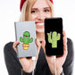 Cute Cactus Stickers For Kids,Random 50 Pcs Matte Vinyl Plant Stickers For Journaling,Waterproof Vinyl Cactus Stickers Small For