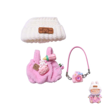 2025 New Clothes For Labubu Outfit, Exquisite Accessories For Labubu,Cute Clothes Set For 17 Cm Labubu Accessories (#B)