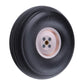 Hobbypark 1 Piece Rubber Tire & Wheel For Rc Airplane Replacement Parts (4.5''/114Mm)