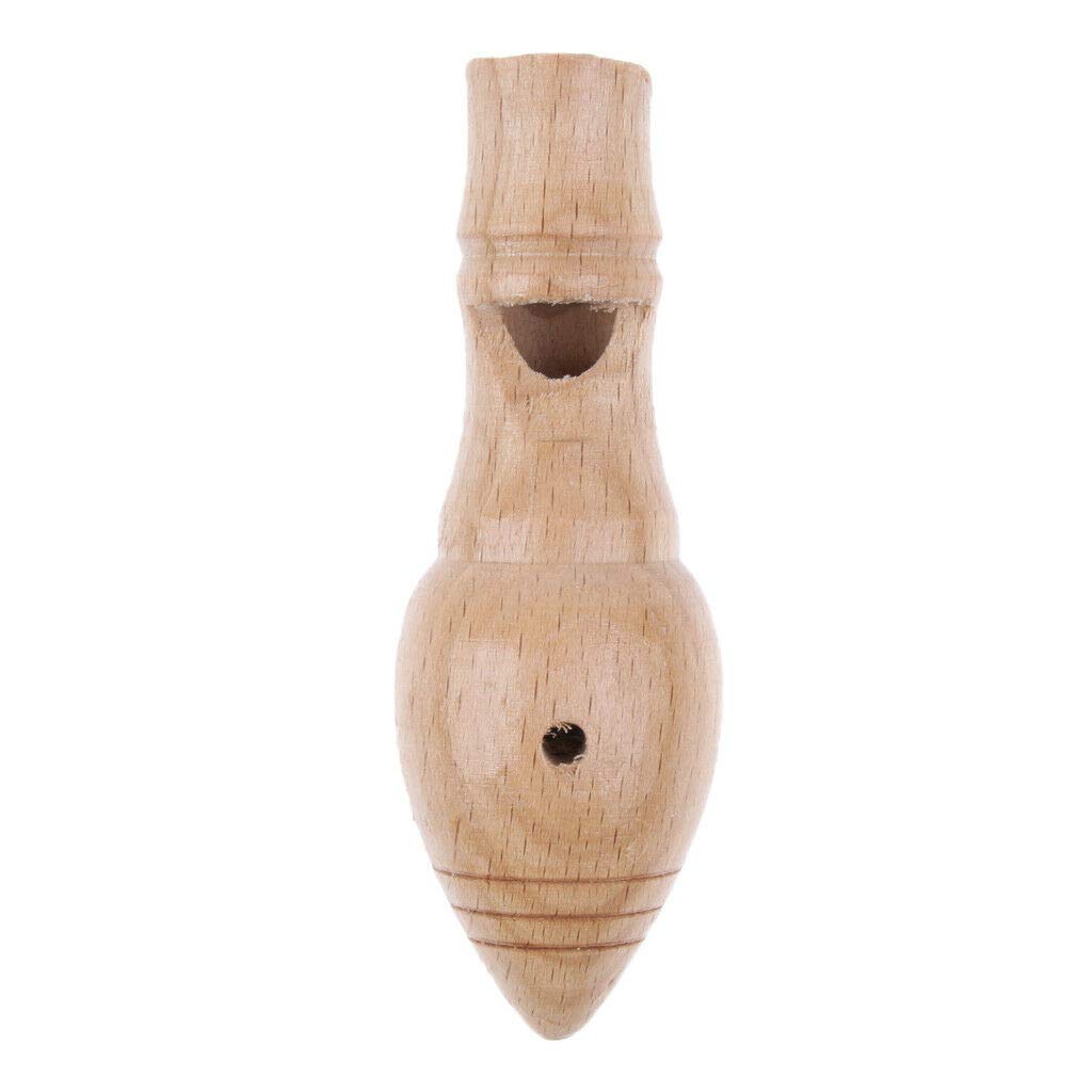 1Pc Wooden Flute Musical Percussion Instrument Toy For Children Kids Gift