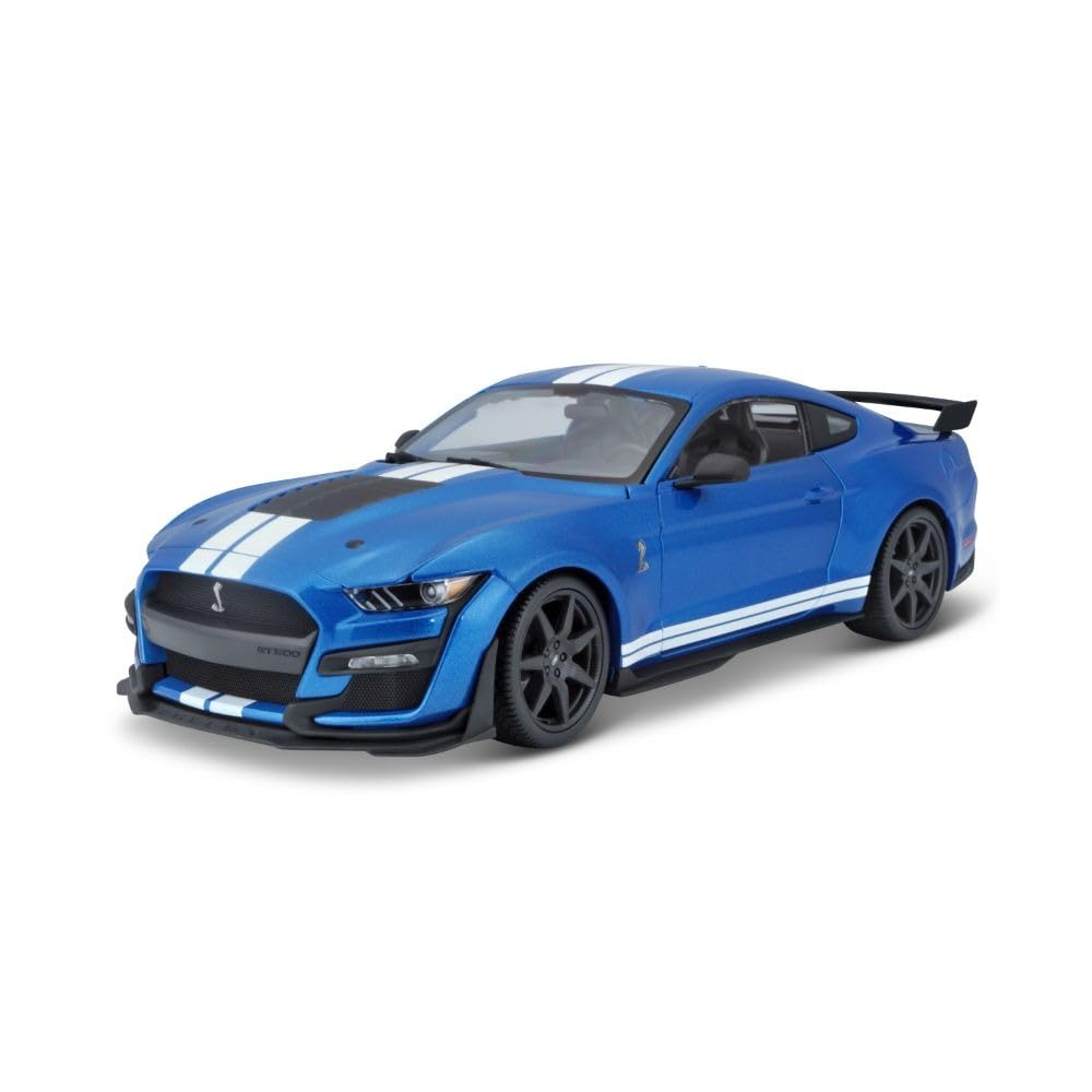 Bauer Spielwaren Maisto 1:18 Special Edition 2020 Mustang Shelby GT500 Model 31388 Metal Diecast, Blue