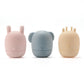 Loulou Lollipop Silicone Squirt And Play Easy Clean Bath Toys - Pastel