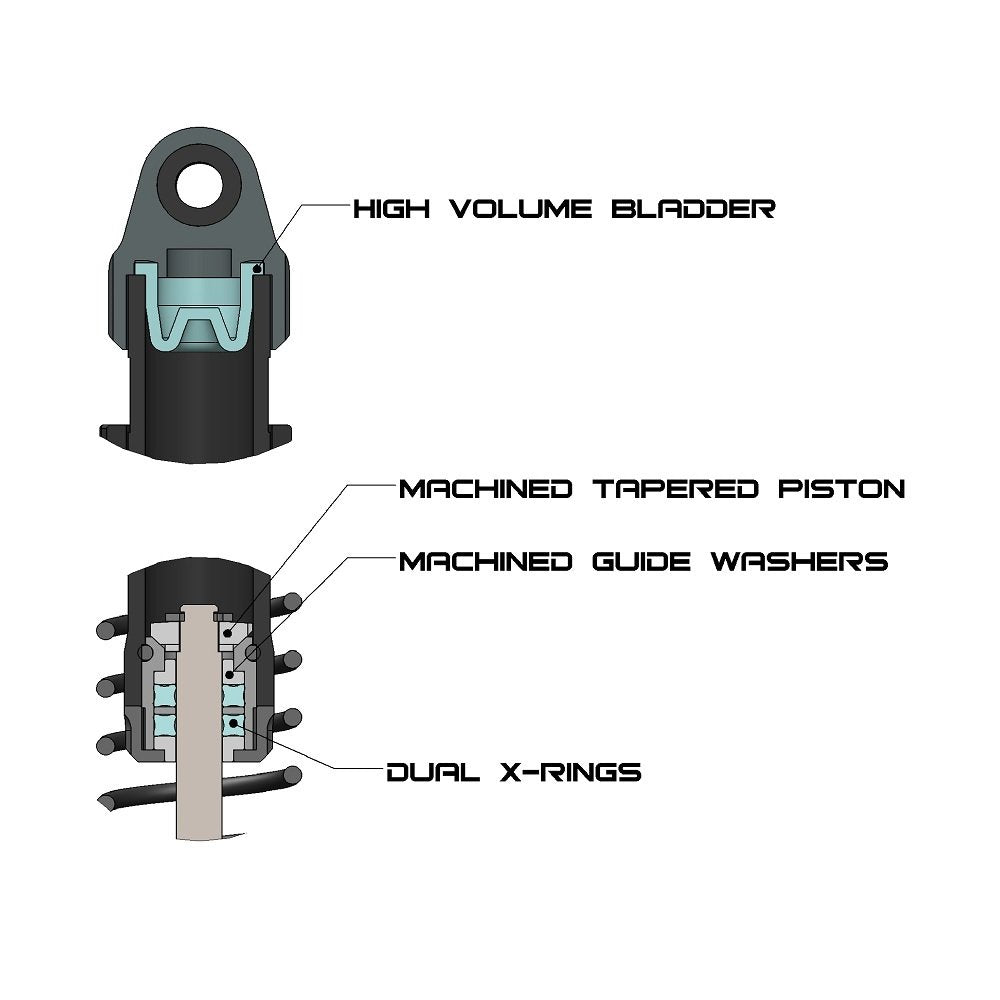 Vanquish Products Incision 90mm Scale Shocks VPSIRC00210 Electric Car/Truck Option Parts