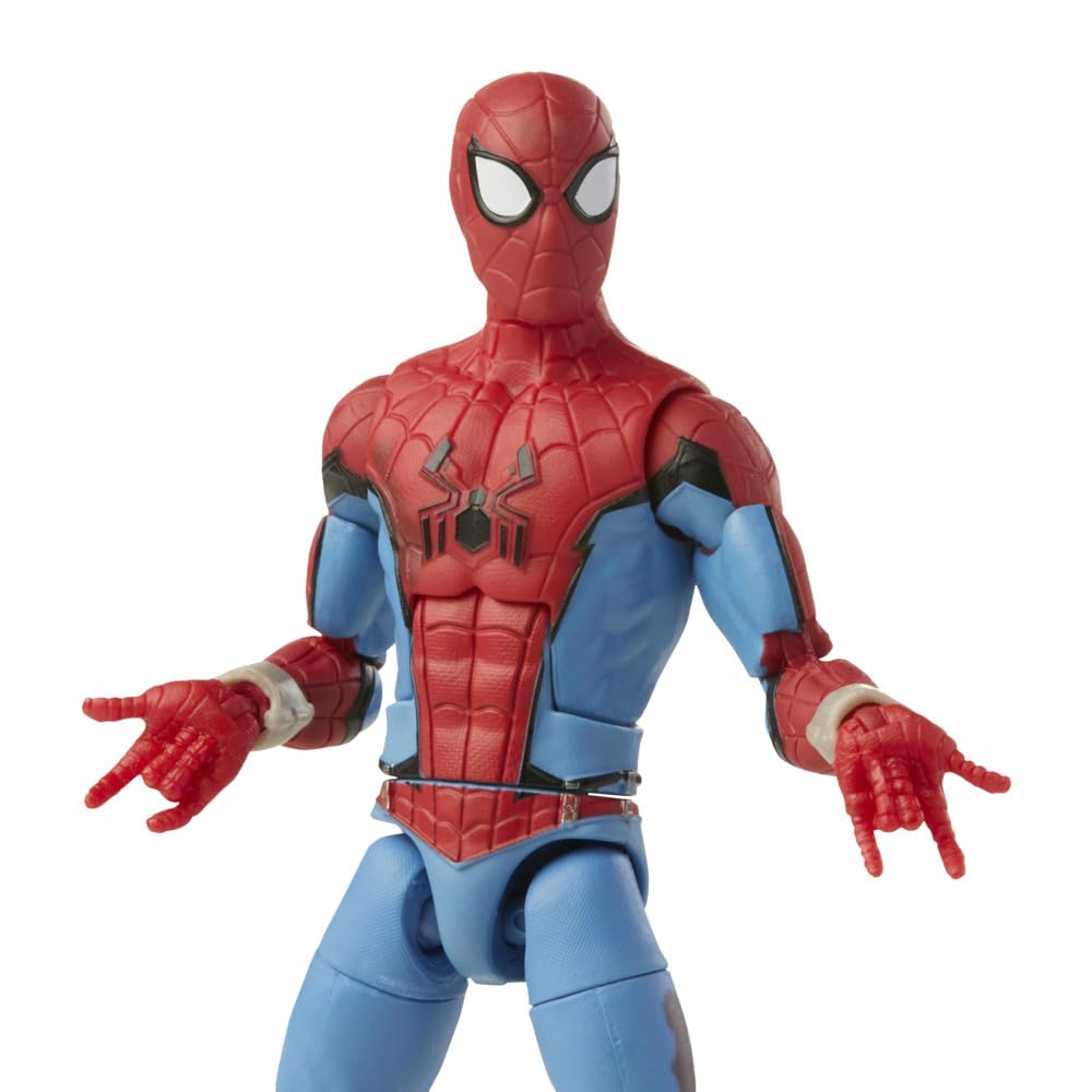 Avengers Marvel Legends Series 6-Inch Scale Action Figure Toy Zombie Hunter Spidey, Premium Design, 1 Figure, 3 Accessories, And Build-A-Figure Part